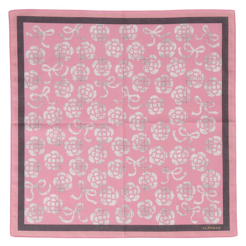 Craisus 10006006 Women's Printed Handkerchief, Women's, Pink (A)