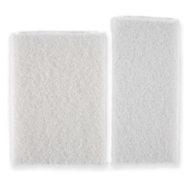 Hygoclean Fleece Pads, Soft Fleece, White, Length: 22 cm, W: 16 cm, H: 0.7 cm, Pack of 100