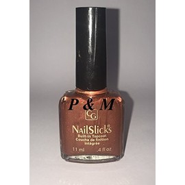 COVERGIRL NAILSLICKS Built-in TOP Coat Frost/GIVRE Nail Polish .4 OZ / 11 ML # 590 Tandoori