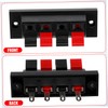 SHOWERORO 10pcs Speaker Box Connectors Loudspeaker Terminal Binding Post for