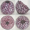 Tiffany Lampshade Replacement Only 8 Inch Stained Glass Wisteria Lamp