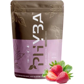 Phyba Plant Protein Powder – 900g Strawberry Flavor – Vegan Protein with Gut-Friendly Probiotics & Digestive Enzymes – Complete Clean Nutrition for Muscle Recovery & Daily Wellness