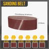 CoCud 3 x 18 Inch Sanding Belt, 12 Pcs 60/80/120/150/240/400