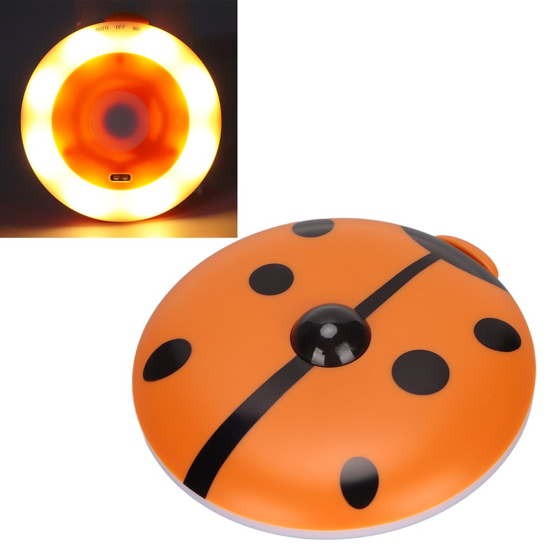 Motion Sensor Night Light Coccinella Septempunctata LED Night Light for