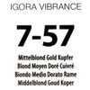 Schwarzkopf Igora Vibrance 7-57 Medium Blonde Gold Copper