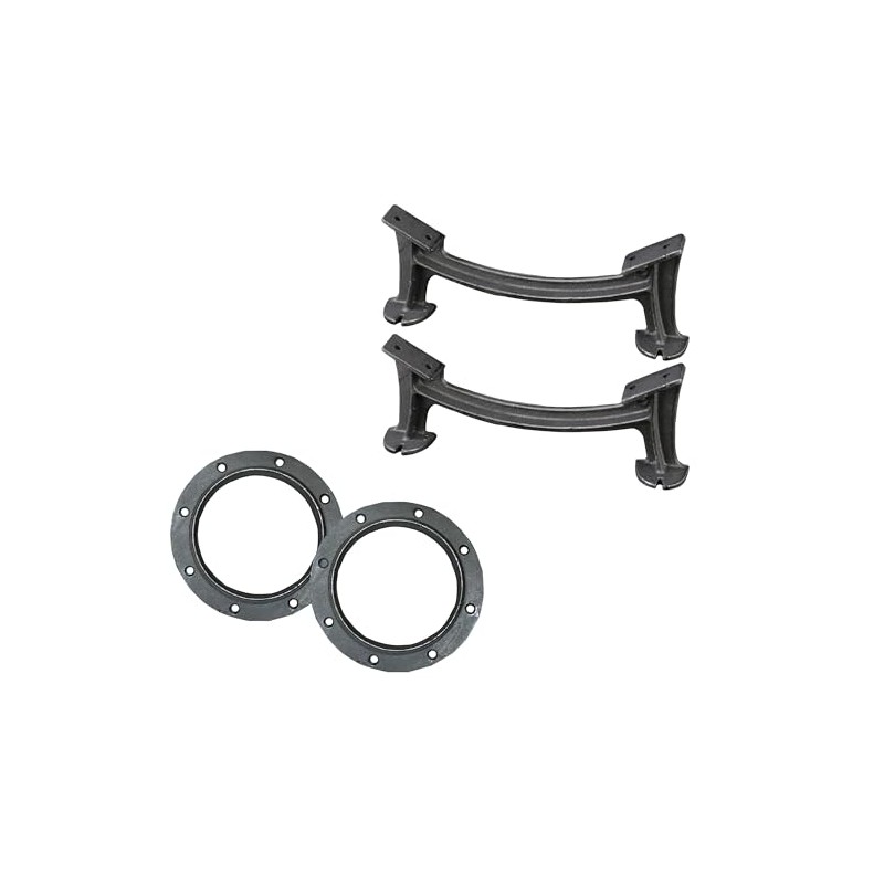 Comfort Gear Double Barrel Camp Stove Kit – Converts Single