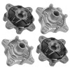 Caltric Front & Rear Wheel Hubs For Polaris Ranger 900
