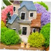 ABOOFAN 7pcs Miniature Tiger Models Micro Landscape Tiger Ornaments Resin