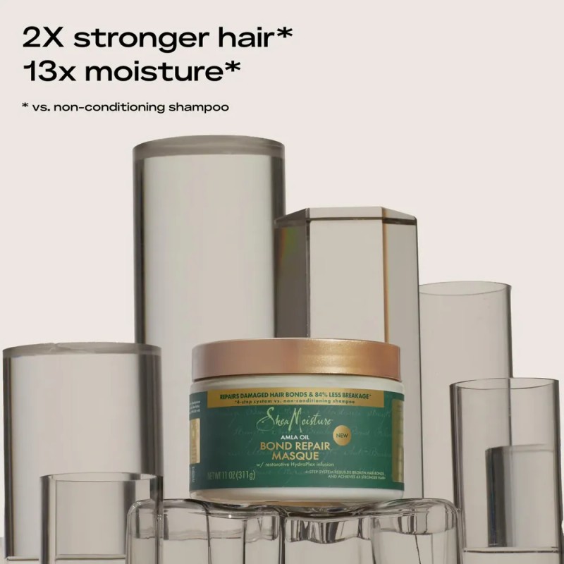 Zm Máscara Capilar Sheamoisture Bond Repair Amla Oil 325ml