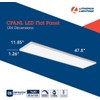 Lithonia Lighting CPANL 1x4 LED Flat Panel Light, 1 Ft.