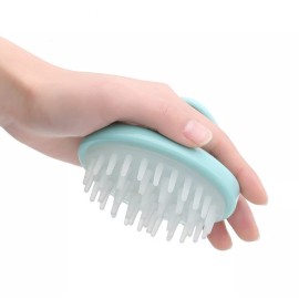 TIKA Hair Shampoo Scalp Massage Brush-Body Comb, Conditioner Cleaner, Salon Head Care