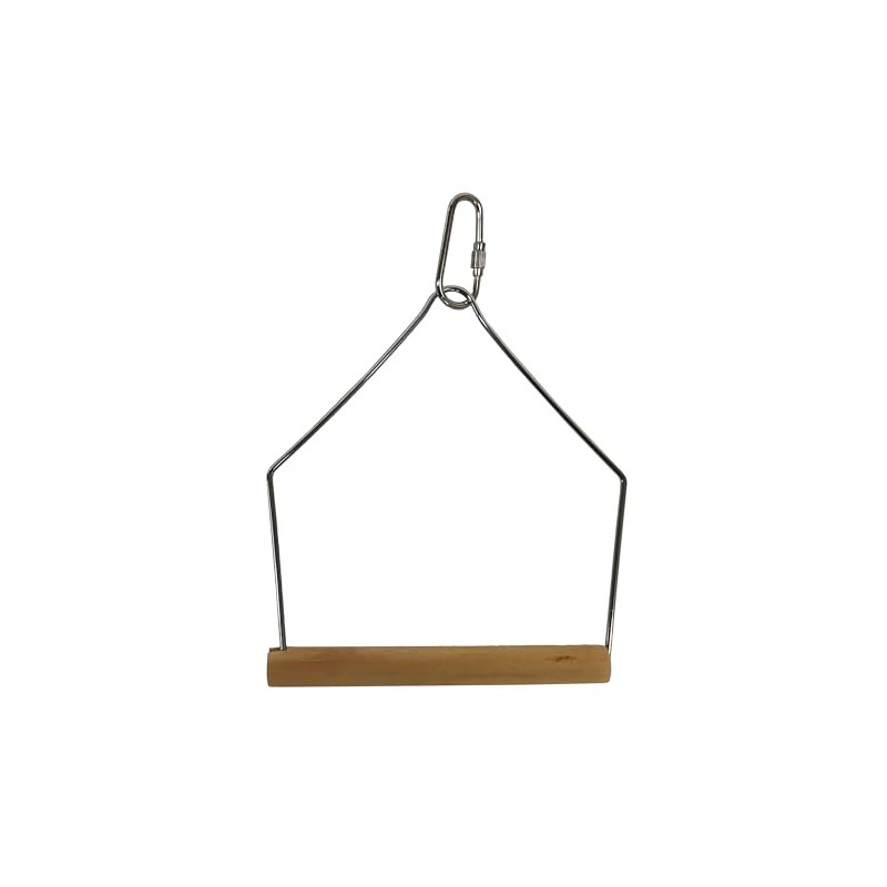 Penn-Plax Bird-Life Bird Swing for Cage | Natural Perch Stand