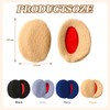 Cinsersr 4 Pairs of Ear Muffs, Strapless Ear Warmers, Windproof