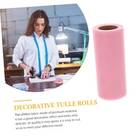 DOITOOL Light Pink Tulle Roll Yards for Wedding Decorations and DIY Crafts Soft Sheer Fabric Ribbon for Skirts Party Decorations Tutus and Sewing Projects