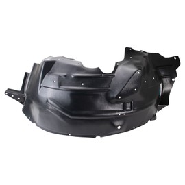 TRQ Front Right Inner Fender Liner Black Passenger Side Compatible with 2000-2005 Ford Excursion 1999-2007 F-250 Super Duty F-350 Super Duty FO1247108