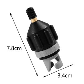 4 pieces SUP valve adapter, pump adapter, air pump adapter, air valve adapter, sup pump for paddle boards, compressor adapter accessories for canoe, inflatable rowing boat, kayak