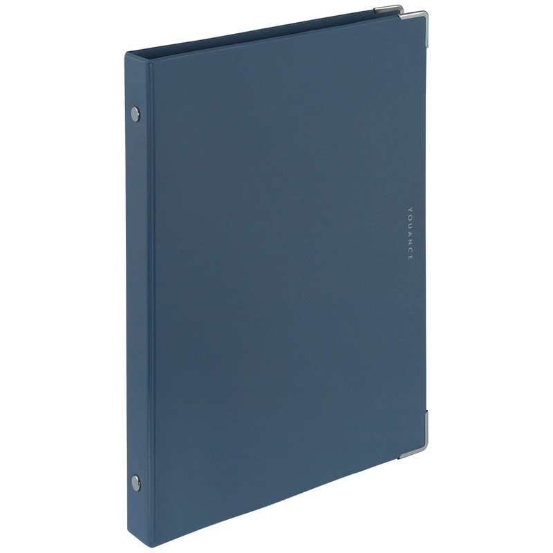 Maruman F416-72 Youance A5 Binder, 20 Holes, Navy