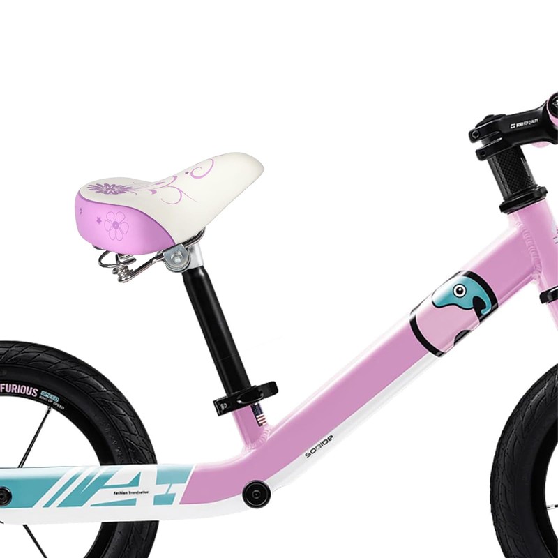 EIRONA Wide Kids Bicycle Seat for Girls – Comfortable Replacement