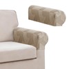 XINEAGE 2 Pcs Armchair Covers, Stretch Arm Rest Covers Non