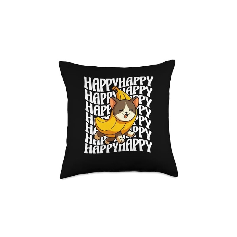 Happy Banana Cat Meme Bananacat Happy Kitty Cat Lovers Meme
