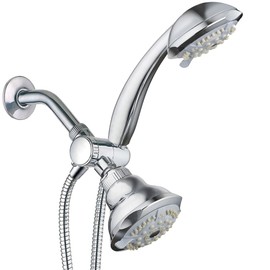 DreamSpa 19-Setting 3 way 2 in 1 Luxury Shower Combo System. Multi Function Shower-Head/Handheld Shower Combo Set by Top Brand Manufacturer