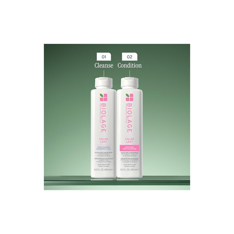 Biolage Shampoo Morado ColorLast con Extracto de Orquídea | Limpia,