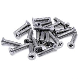 M3 (3mm x 35mm) Pozi Countersunk Machine Screw (Bolt) - Stainless Steel (A2) (Pack of 20)