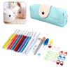 Crochet Hooks Set Multifunctional Handcrafted DIY Ergonomic Crochet Knitting Needles