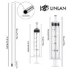 LINLAN 15.7-in Stainless Steel Aquarium Plant Fertilizer Injector Kit -