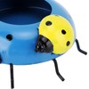 5.4cm Diameter Flower Pot Decor Ladybug Shaped Smoothing Surfaces Iron