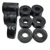 M5 Black Nylon Wide Spacers Standoff Washers ID 5.3mm, 4