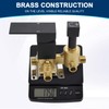 Drettyer Matte Black Concealed 3 Way Outlet Function Shower Diverter