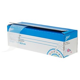 Ateco - Bolsas desechables para decoración, 21" - Pack of 100, Transparente, 1