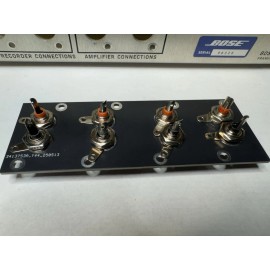 Bose 901 Active Equalizer RCA Jack Panel new. 8 jack panel.