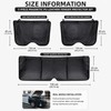 Car Fender Cover Protector Mat Set – Magnetic PU Leather