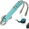 Hominas Diving Drift Hook, Diving Double Stainless Steel Reef Hook,