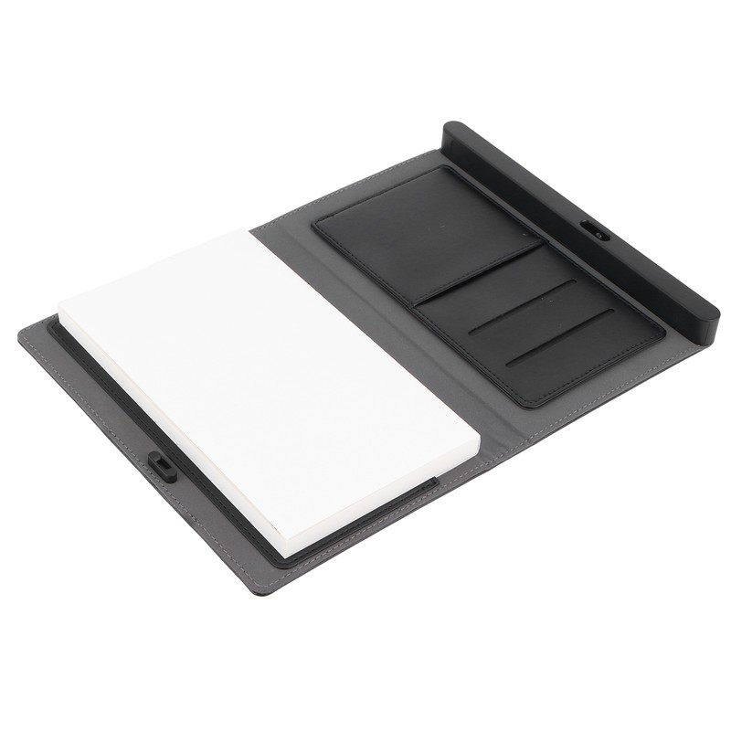 Fingerprint Lock Notebook Portable USB Business Notepad Diary Book for