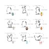 WDYJMALL Easter Cookie Cutters 9-Pc Set - Egg Bunny Carrot