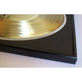 Blank Gold Plated LP Album Record  Vinyl Music Award Trophy to Custom  Quality