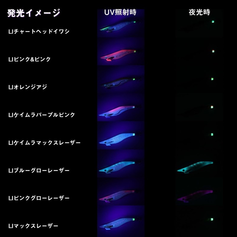 Daiwa Laser Impact Equipped Egi EM Shine LC-LI 2.5 LI