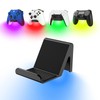 2 Pack Controller Holder Stand with 16-Color RGB Light