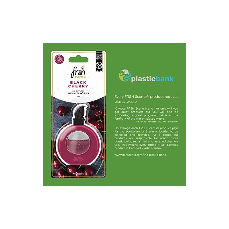 FRSH Scents FR9439 Air Freshener Black Cherry