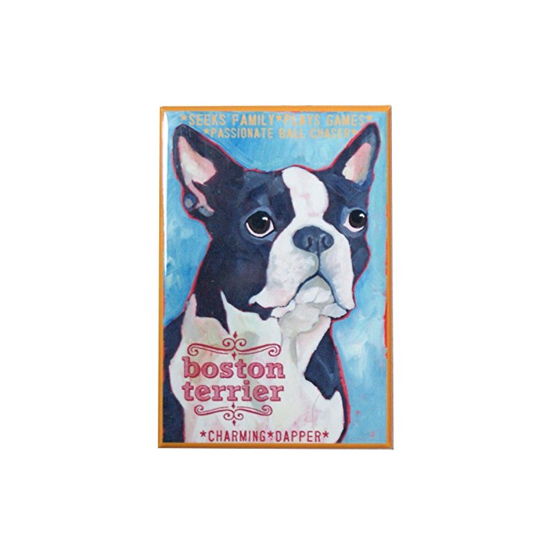 Boston Terrier Fridge Magnet