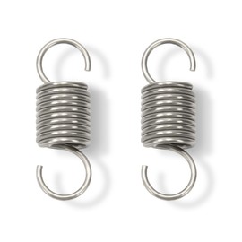 GUNGY Tension Springs with Hooks Stainless Steel Tension Spring 50 mm Outer Diameter 18 mm Wire Diameter 2 mm Maximum Tensile Force 8.3 kg 2 x 18 x 50 mm Pack of