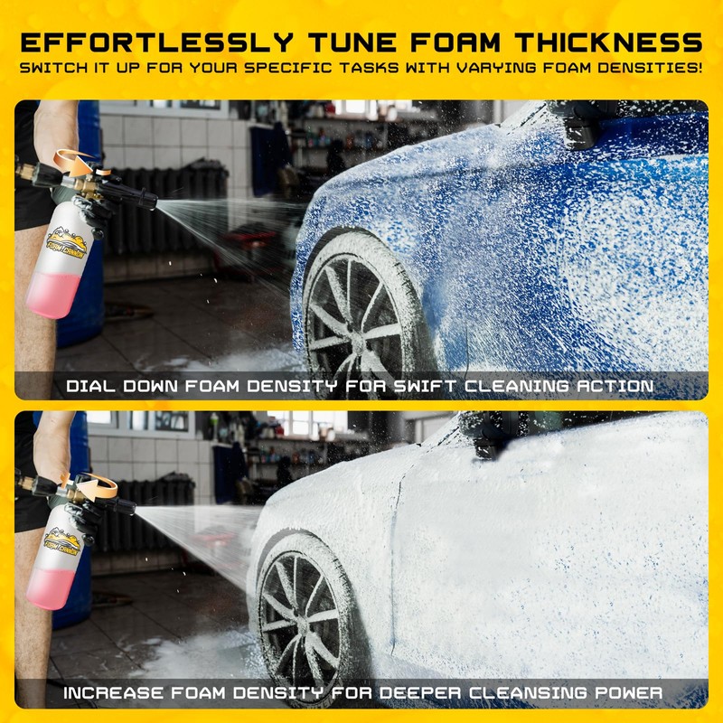 SOFIPE Foam Cannon Kit, 1L Bottle Snow Foam Cannon with