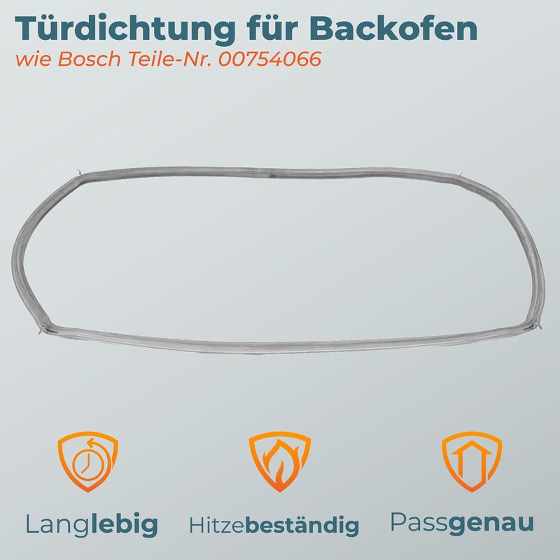 Kenekos - All-round door seal with 4 hooks suitable for