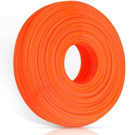 Eyoloty Universal Trimmer Line Nylon 2.4 mm x 75 m Grass Trimmer Mowing Line, for Brush Cutters and Brush Cutters with Thread Head, Square Replacement Thread for Grass Trimmer Spools