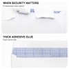 HERKKA #8 Double Window Security Check Envelopes, No.8 Double Window