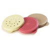 Carlisle FoodService Products Plastic Parsley Dredge Lid, 3.12 Inches, Translucent