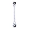 KS Tools 503.4351 GEARplus Double ring ratchet spanner, E6xE8